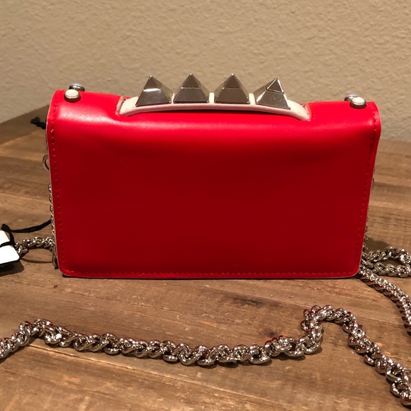 Mini Salar Zoe Ring Bag Poppy/Pink - Picture 8 of 14